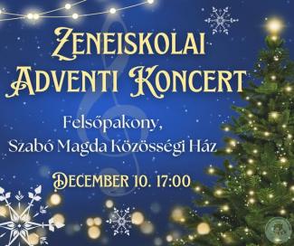 Zeneiskolai Adventi Koncert
