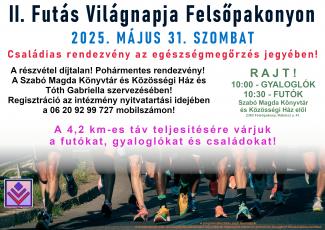 II. Futás Világnapja Felsőpakonyon