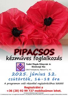 Pipacsos kézműves