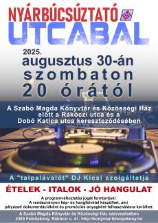 Nyárbúcsúztató utcabál