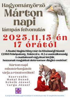 Hagyományőrző Márton napi lámpás felvonulás