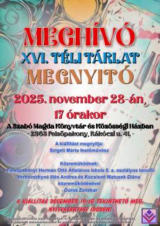 XVI. Téli Tárlat megnyitó