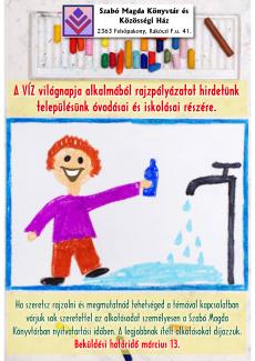 Rajzpályázat - Víz világnapja