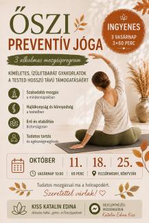 ŐSZI preventív jóga